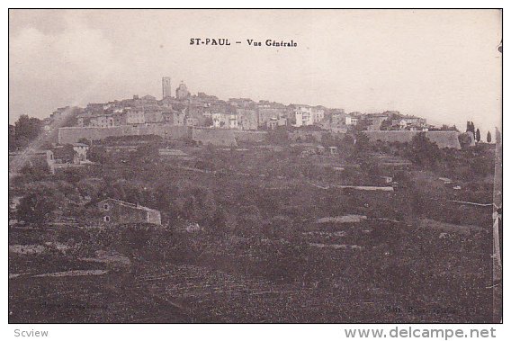 Saint-Paul or Saint-Paul-de-Vence , France, 00-10s ; Vue Generale