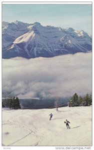 Ladies' Olympic Downhill course at Lake Louise, Canada, 40-60