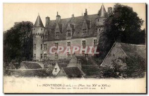 Montresor - The Castle the castle Old Postcard