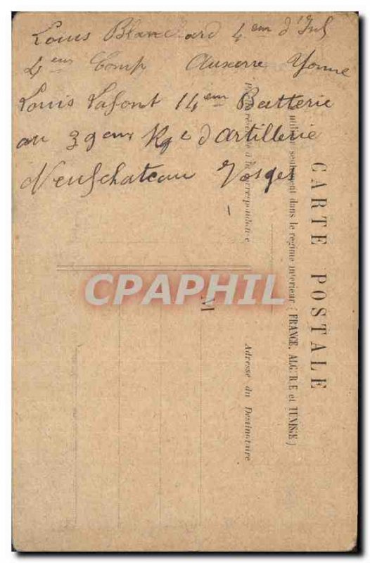 Postcard Old Paris Invalides