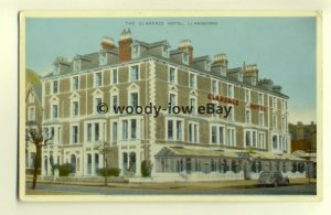 tp8015 - Wales - An Early View of the Clarance Hotel, in Llandudno - Postcard