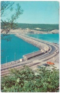 Canso Causeway - Cape Breton - Nova Scotia - Vintage 1962 Chrome Postcard