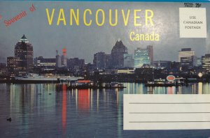 Vintage Vancouver Canada - Cityscape and Landmarks - Souvenir Postcard Folder 12