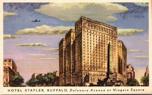 New York Buffalo Hotel Statler Delaware Avenue At Niagara Square