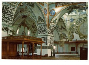 Interior at Ancient Mosque, Edine Turkey