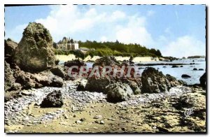 Old Postcard Chatelaillon Rocks Angoulins and Chateau
