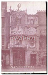 Old Postcard Theater Paris Montmartre Heaven