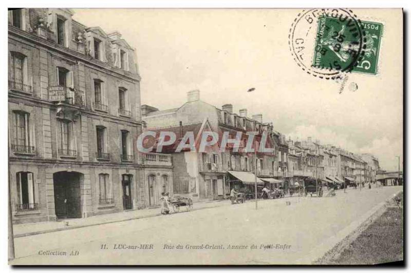 Old Postcard Lake Sur Mer Rue du Grand Orient Annex Little Hell