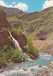 Beautiful Waterfall In Clear Creek Canon Colorado