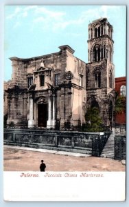 PALERMO Facade of Martorana Church ITALY UDB Postcard