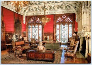 Postcard - Gothic Room, Marble Room - Newport, Rhode Island