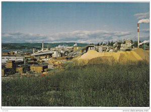 Crown Zellerbach Paper Mill , Elk Falls Division, Campbell River , B.C. , Can...