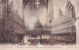 Chester The Cathedral From The Altar Steps Looking Towards The NaveCharles Vo...