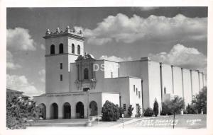 C37/ Fort Sam Houston Texas Tx Real Photo RPPC Postcard c40s Post Theatre