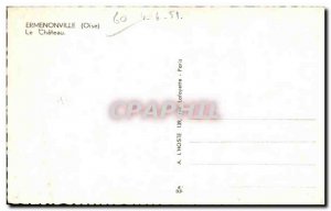 Old Postcard Ermenonville (Oise) Le Chateau