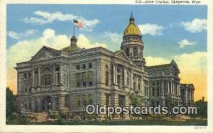 Cheyenne, Wyoming, WY State Capital USA Unused 