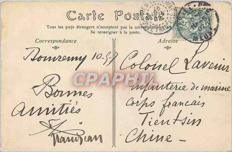 Old Postcard Joan of Arc by Chapu