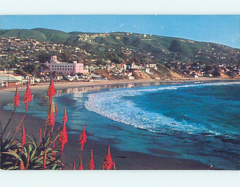 Unused Pre-1980 SCENE AT BEACH Laguna Beach California CA M6635-12