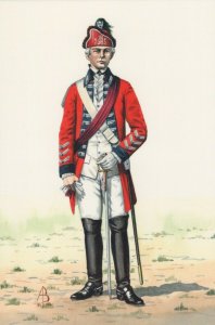 Military Postcard - Officer, The 21st Light Dragoons or Royal Windsor... RR9141