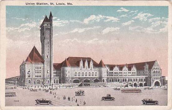 Missouri Saint Louis Union Station 1919