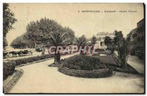 Postcard Old Montpellier Esplanade Square Palavas