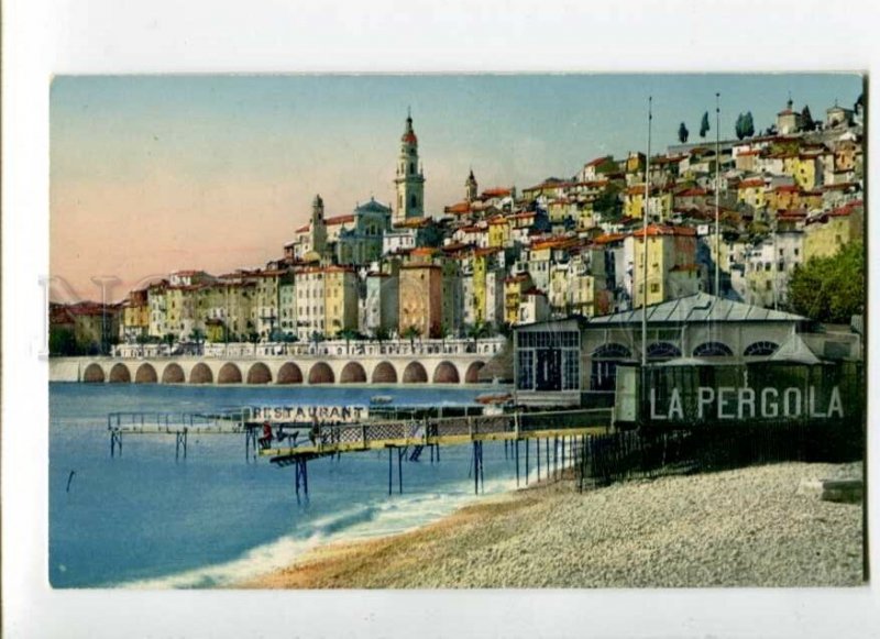 3108608 FRANCE Menton La Vieille Ville et les bains de Garavan