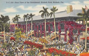 Hialeah Park Rear View of the Grandstand - Hialeah, Florida FL  