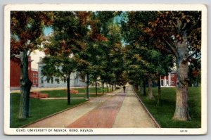 Reno NV Quad University Of Nevada Postcard O29