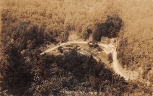 Millheim Pennsylvania The Narrows Aerial View Real Photo Postcard AA67344