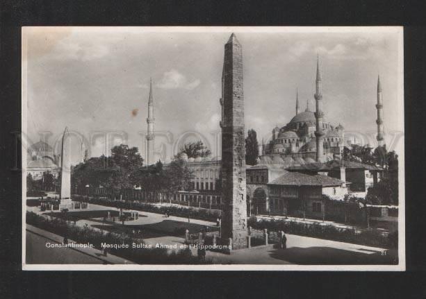 076908 CONSTANTINOPLE Mosque Sultan Ahmed Vintage PC