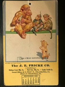 Vintage Postcard 1936 The J.E. Fricke Co. Philadelphia Hulmeville PA