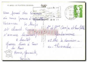 Modern Postcard Spring on the Plateau Cevenol