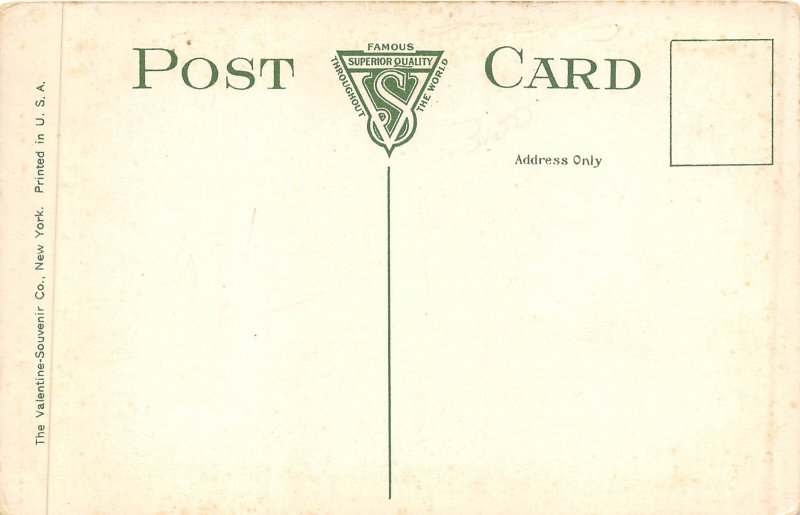 Albany New York 1920s Postcard State Education Building