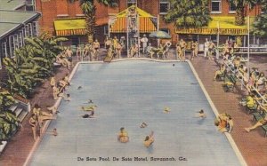 De Soto Pool De Soto Hotel Savannah Georgia 1949