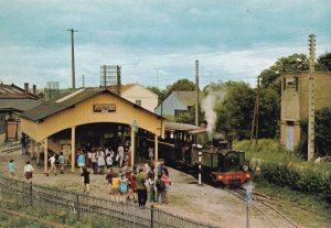 La Gare Du Tortillard Pithiviers Musee French Train Loiret Postcard