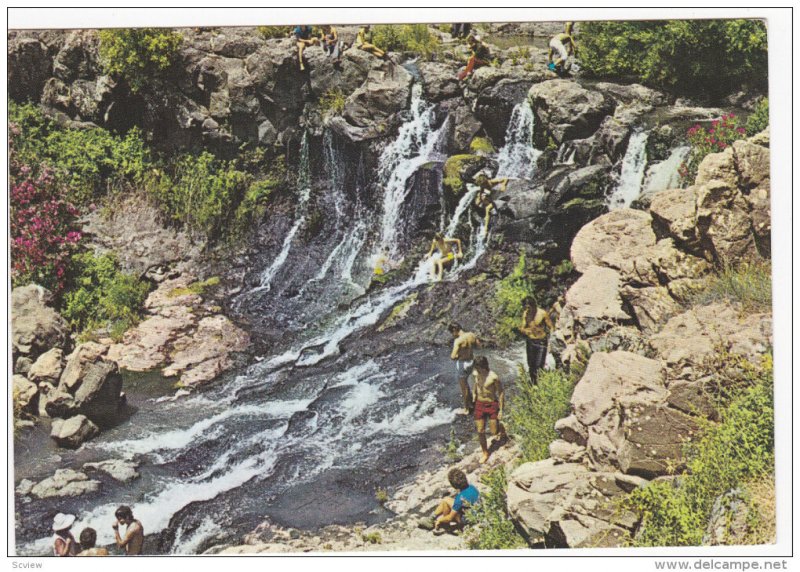 ISRAEL, PU-1986; The Daliyot Brook, Waterfalls