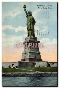 Old Postcard Statue of Liberty Statue of Liberty New York