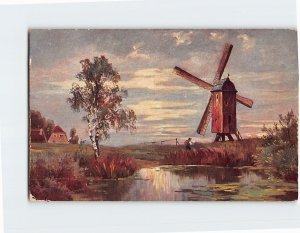 Postcard Scene Netherlands