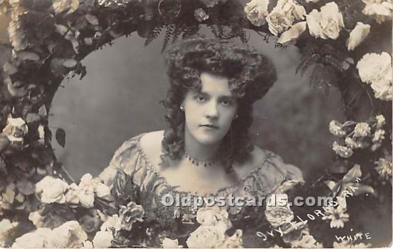 Ivy Floradora Theater Actor / Actress 1908 