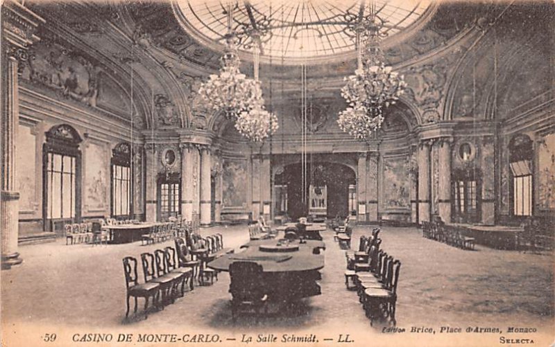 Casino, La Salle Schmidt Monte Carlo Unused 