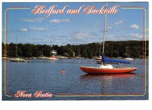 Boats and Shoreline, Bedford, Sackville, Nova Scotia