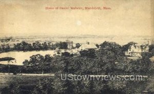 Home of Daniel Webster - Marshfield, Massachusetts MA  