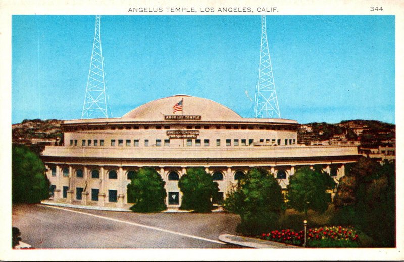 California Los Angeles The Angelus Temple