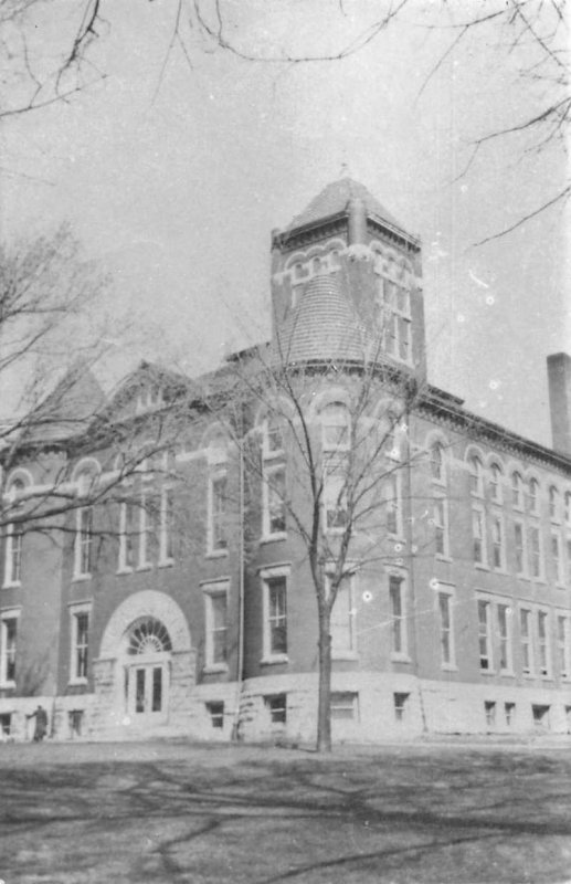 Garnett Kansas Court House Real Photo Vintage Postcard JF685568