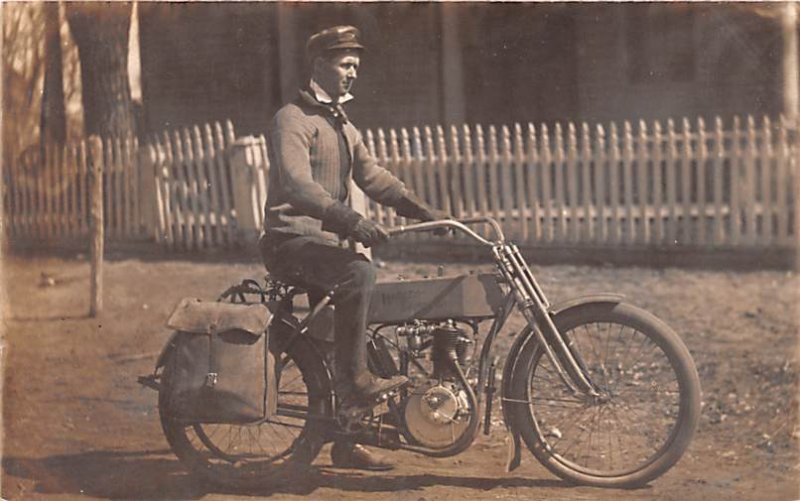 Harley Davidson Real Photo Unused 