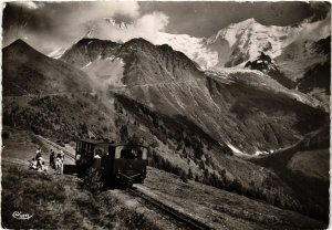 CPM LES HOUCHES - Le train du Mont-Bllanc (217108)