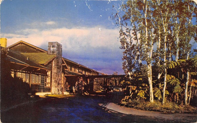 Hawaii National Park Hawaii 1952 Postcard Volcano House