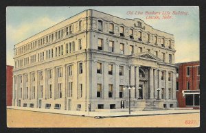 Old Line Bankers Life Building Lincoln NE Used c1912