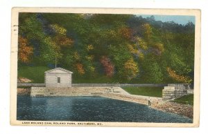 MD - Baltimore. Roland Park, Lake Roland Dam