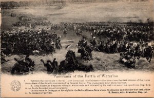 Belgium Panorama Of The Battle Of Waterloo